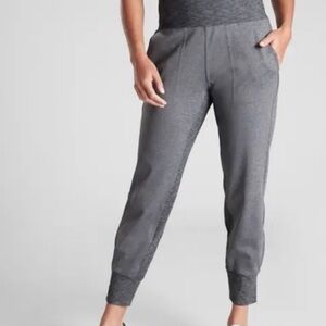 ATHLETA Venice Jogger PantS women’s S Grey Heather  Workout Casual